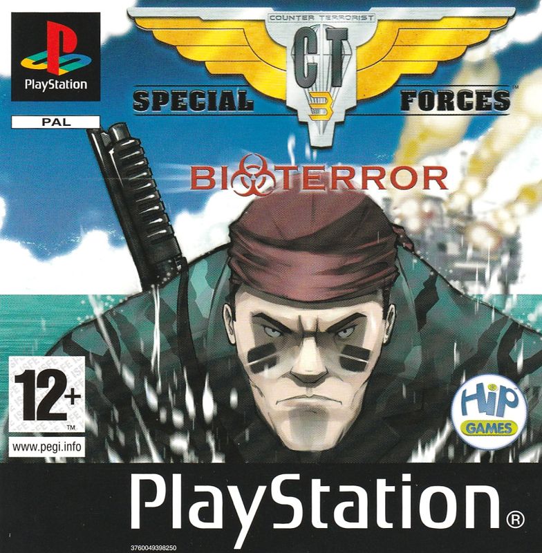 CT Special Forces 3 box art for Playstation